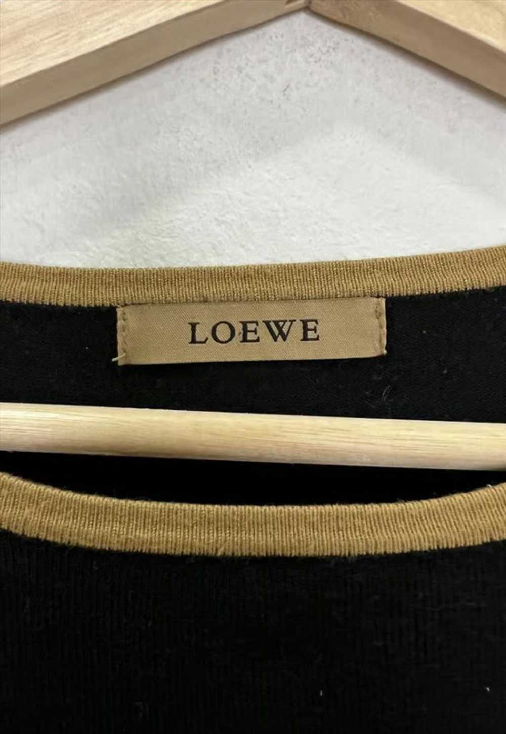 Black vintage Loewe blouse - image 3