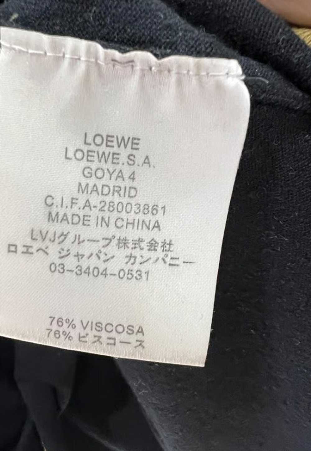 Black vintage Loewe blouse - image 5