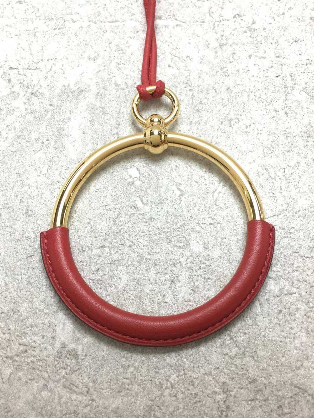 Hermes With Box Necklace --/ Red Top Grand Loop F… - image 1