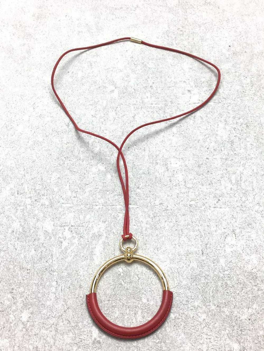 Hermes With Box Necklace --/ Red Top Grand Loop F… - image 2