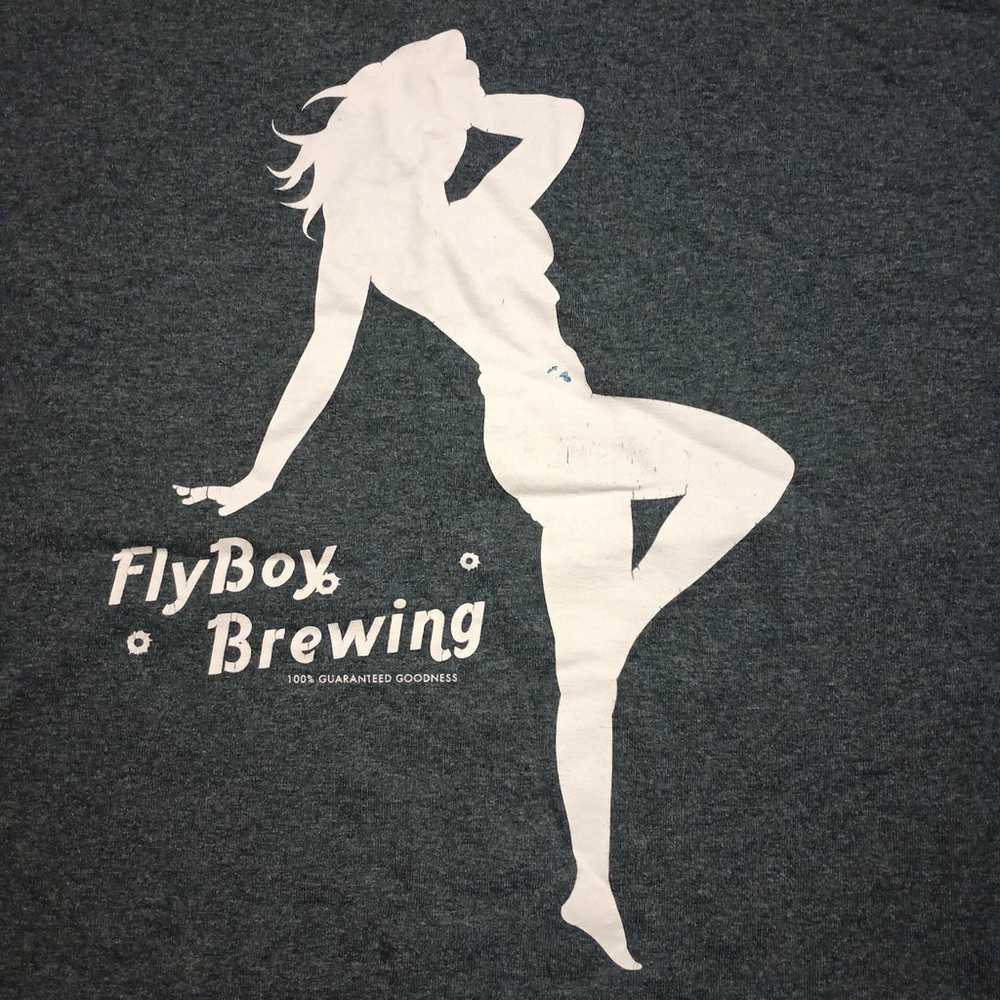 Vintage fly boy brewing T shirt - image 4