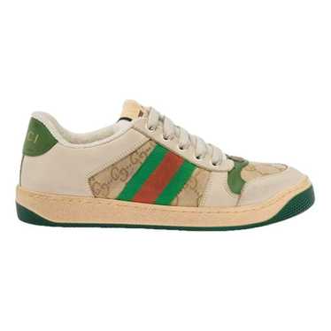 Gucci Screener leather trainers