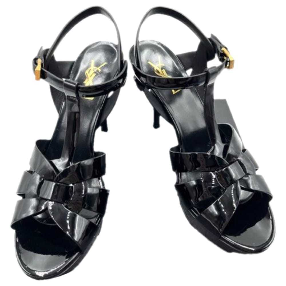 Yves Saint Laurent Tribute leather sandal - image 1