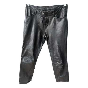 Mason Leather straight pants - image 1