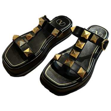 Valentino Garavani Roman Stud leather sandal - image 1