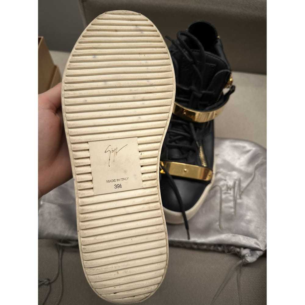 Giuseppe Zanotti Coby leather trainers - image 2