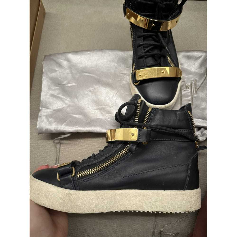 Giuseppe Zanotti Coby leather trainers - image 3