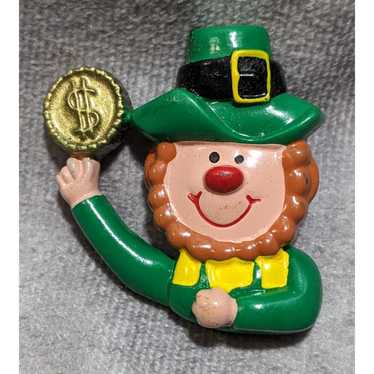Other Vintage Lucky Leprechaun Brooch - image 1