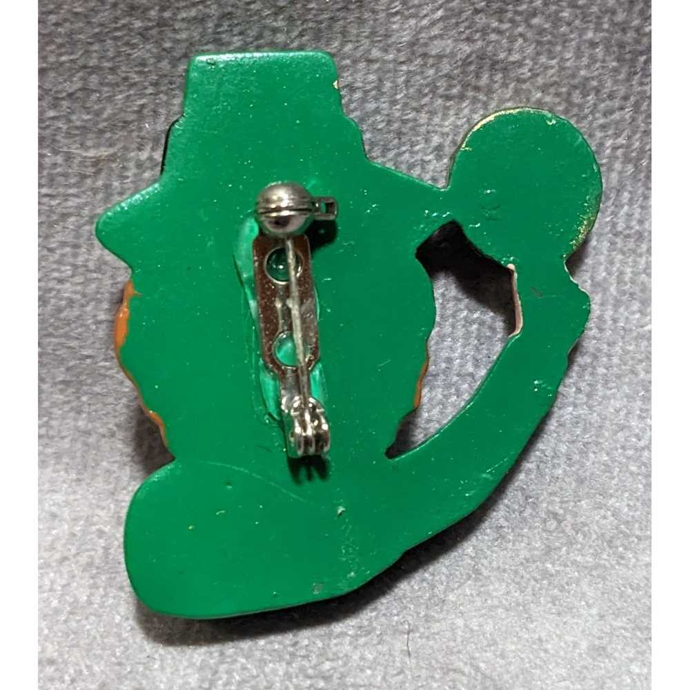 Other Vintage Lucky Leprechaun Brooch - image 3