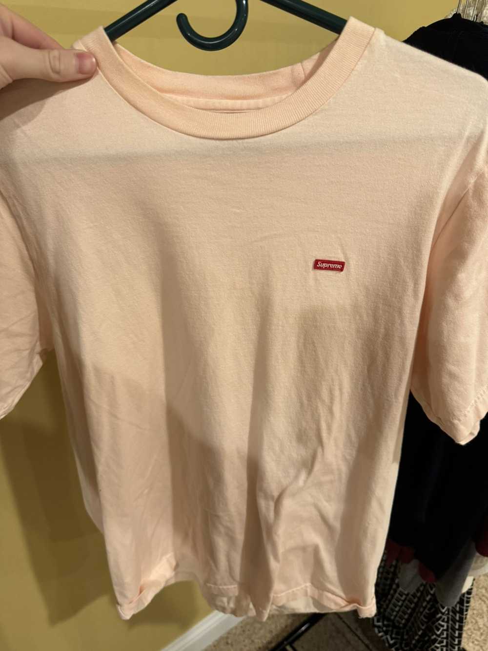 Supreme supreme small box logo pink M - image 1