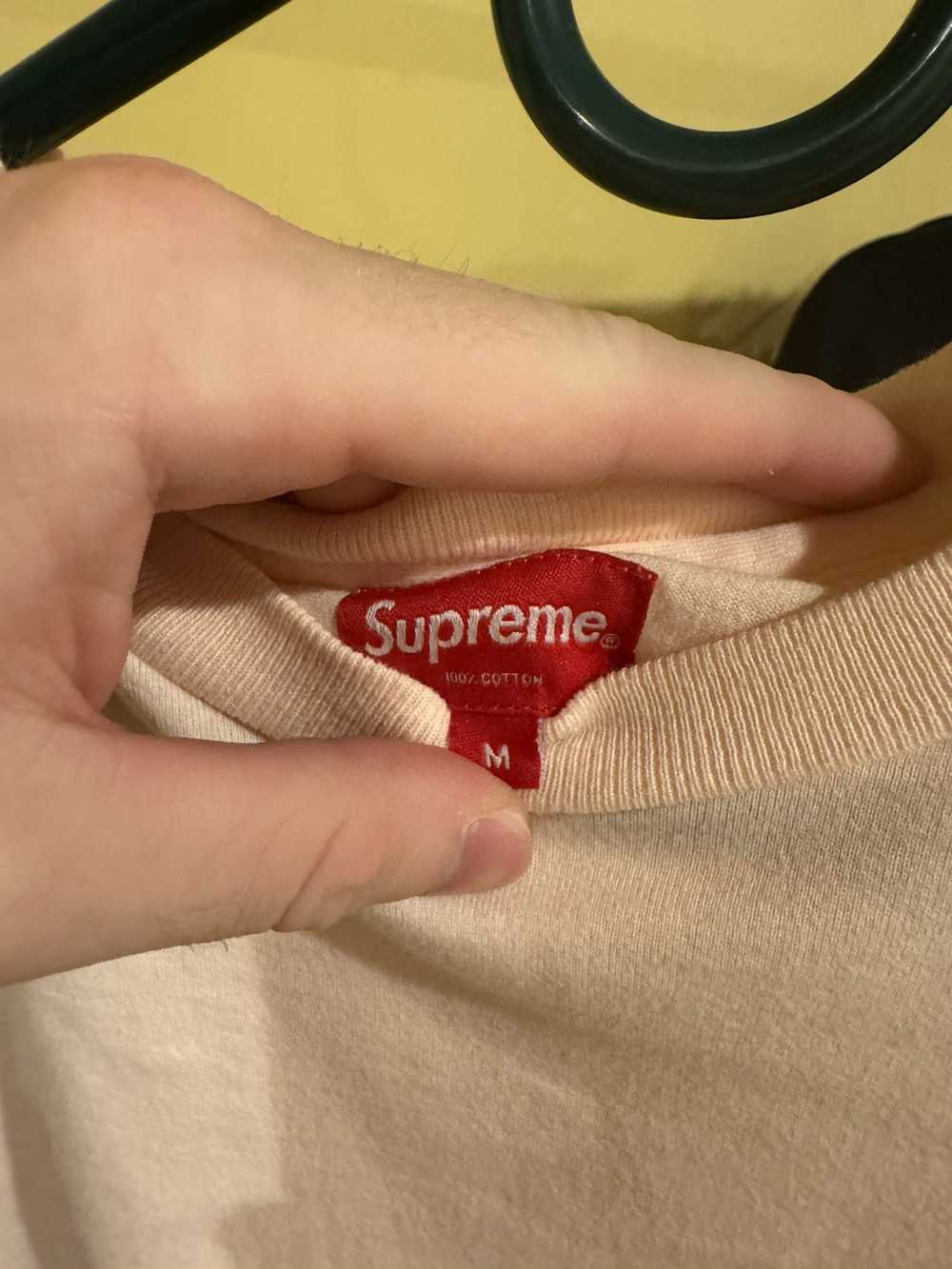 Supreme supreme small box logo pink M - image 3