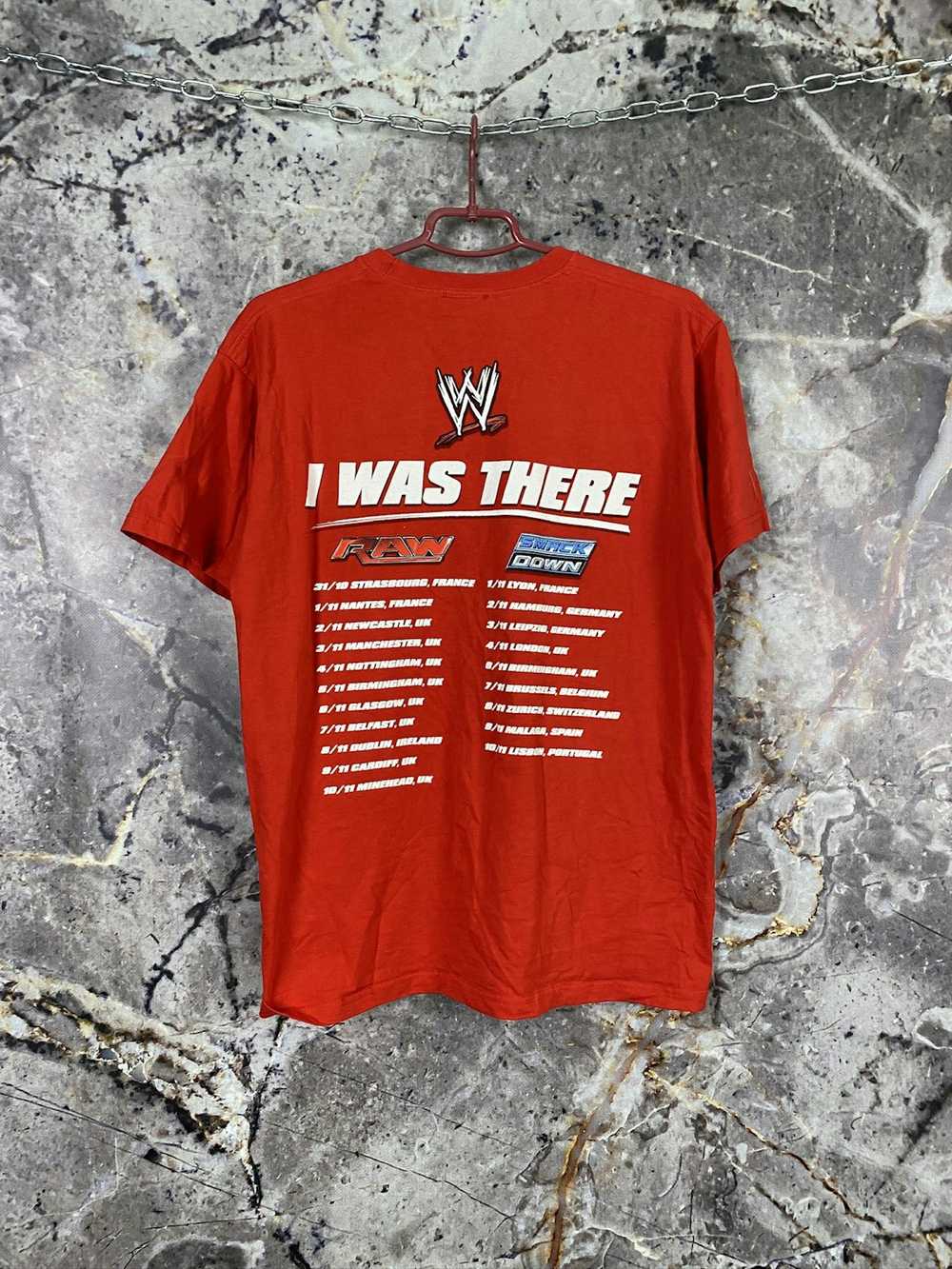 Vintage × Wwe × Wwf Men’s WWE WWF T-Shirt Raw Sma… - image 7