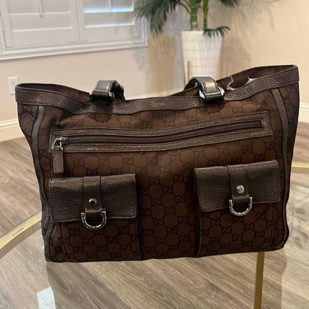 Gucci Abbey cloth handbag - image 2