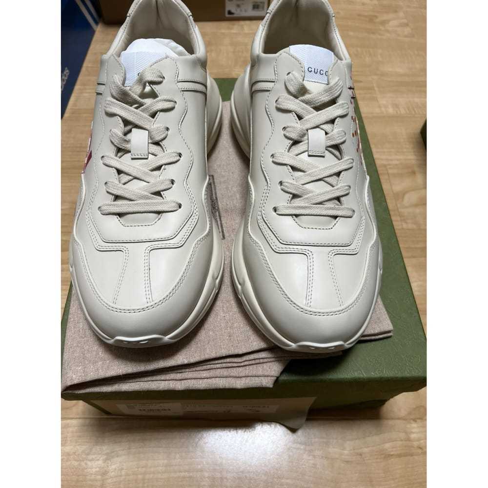 Gucci Leather low trainers - image 2