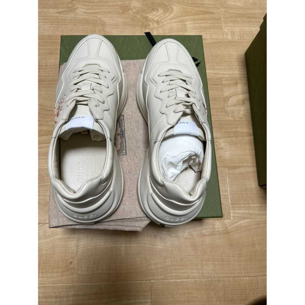 Gucci Leather low trainers - image 4