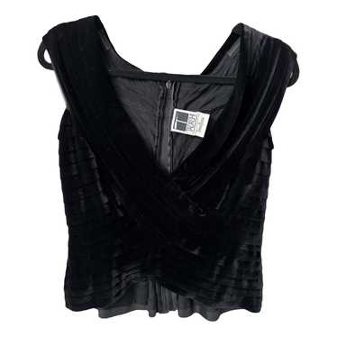 Tadashi Shoji Velvet blouse