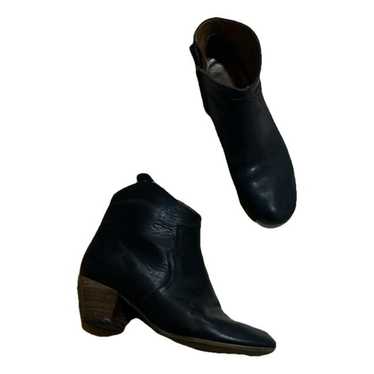 Isabel Marant Dicker leather western boots