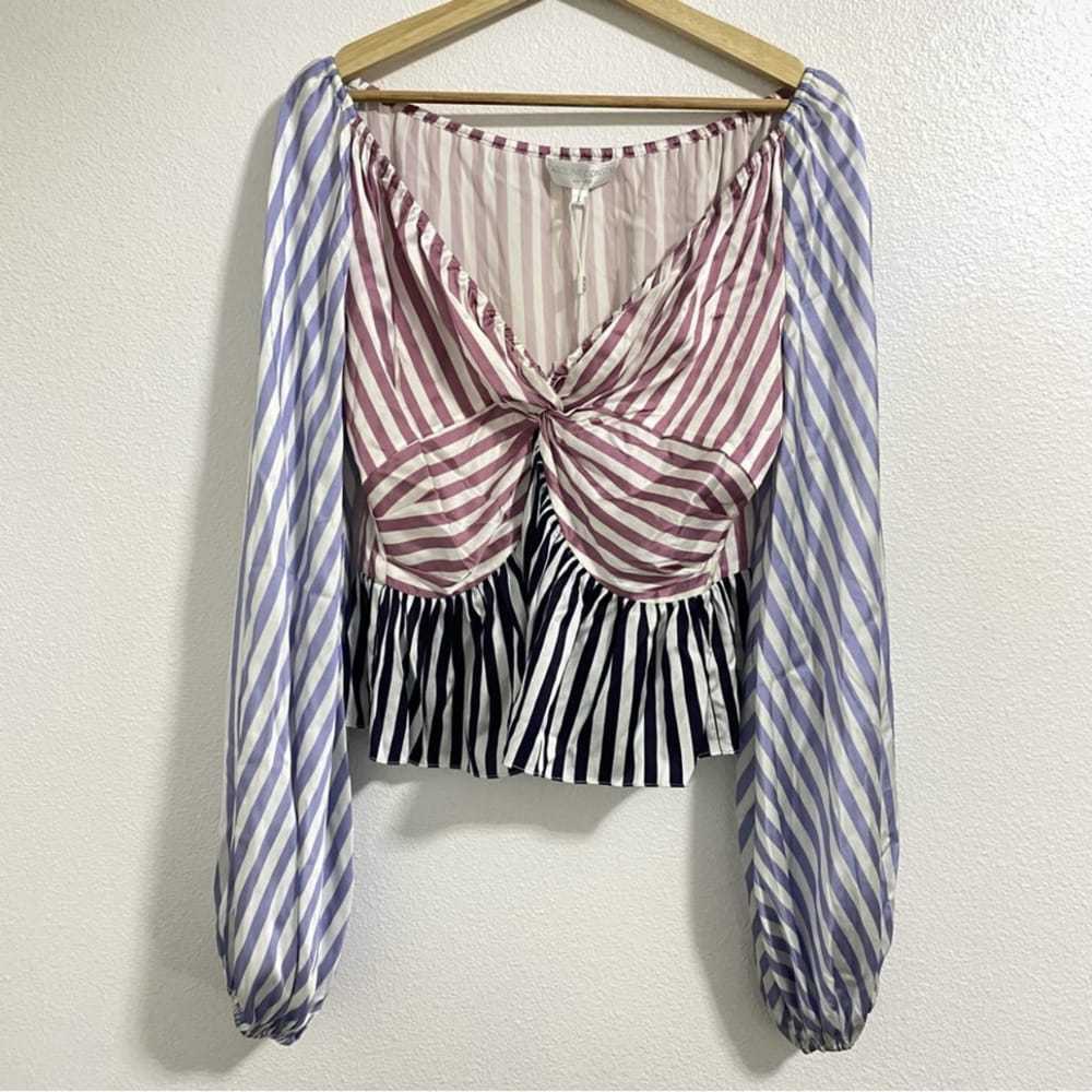 Caroline Constas Silk blouse - image 3