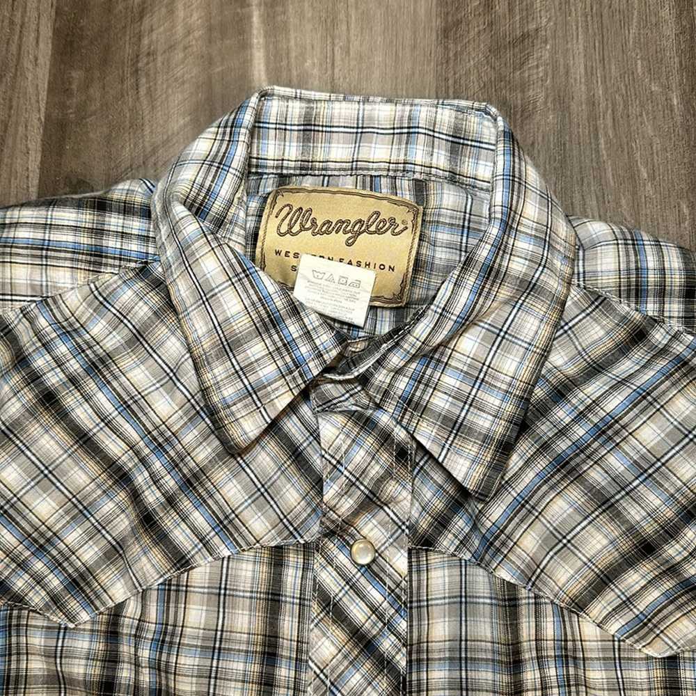 Wrangler Wrangler Western Fashion Short Sleeve Pe… - image 6