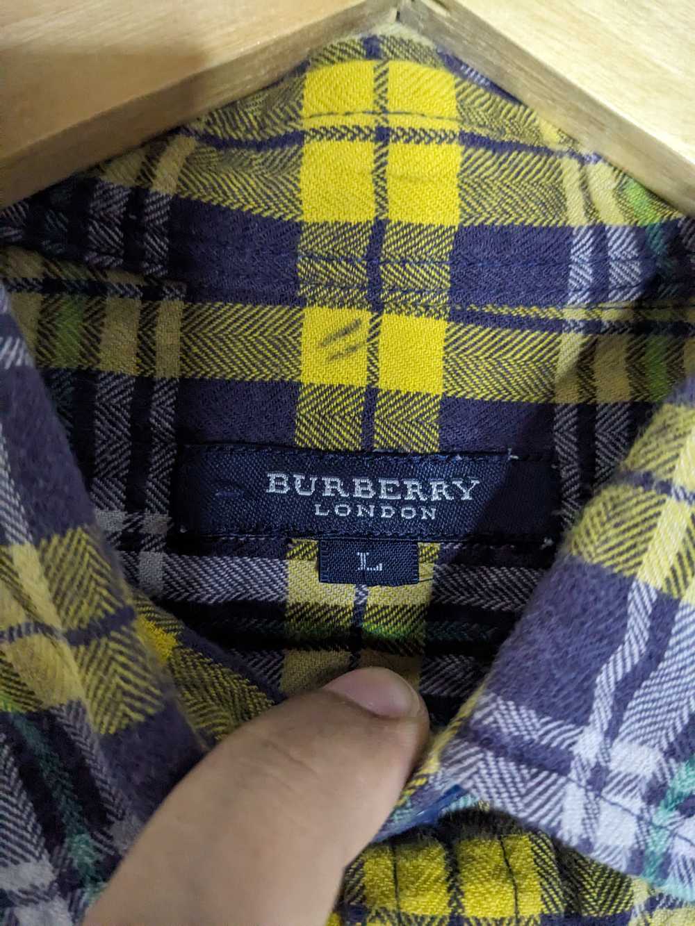 Burberry Burberry London Wrinkle Style Checked Pl… - image 7