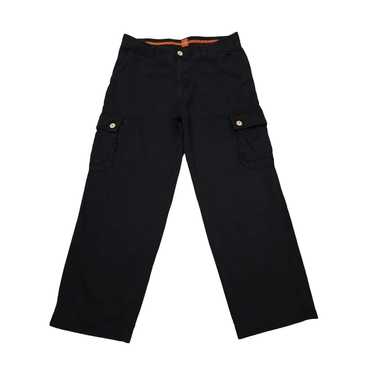 Buy BOSS Orange Men Blue Regular Fit Solid Linen Regular Trousers - Trousers  for Men 2363804 | Myntra