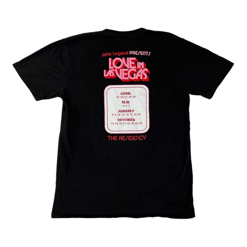 Streetwear John Legend Tour T-Shirt Love In Las V… - image 3
