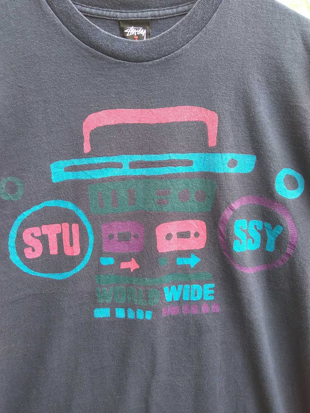 Stussy Rare Stussy Radio Hip Hop wear Street Wear… - image 2