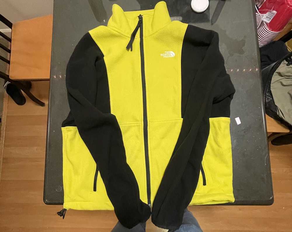 The North Face Yellow Northface Fleece Jacket - image 1