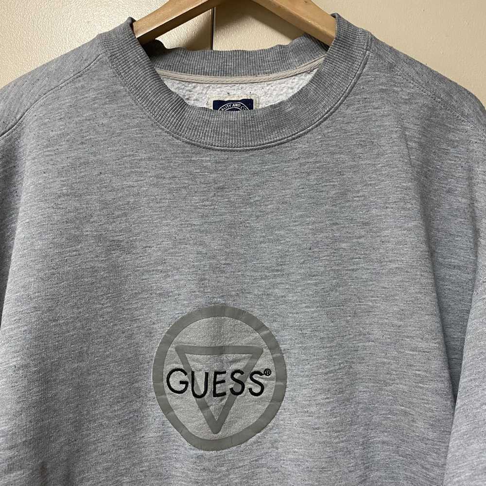 Guess × Vintage Vintage Guess Crewneck Sweater si… - image 1
