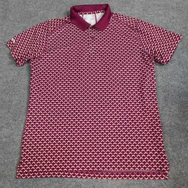 Bonobos Bonobos Golf Polo Shirt L Red Slim Fit All