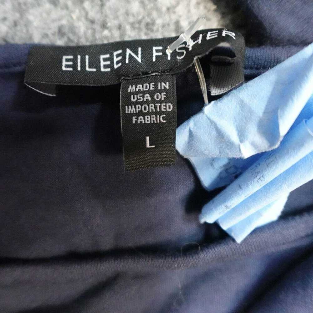Eileen Fisher Eileen Fisher Womens Dress L Blue 3… - image 3