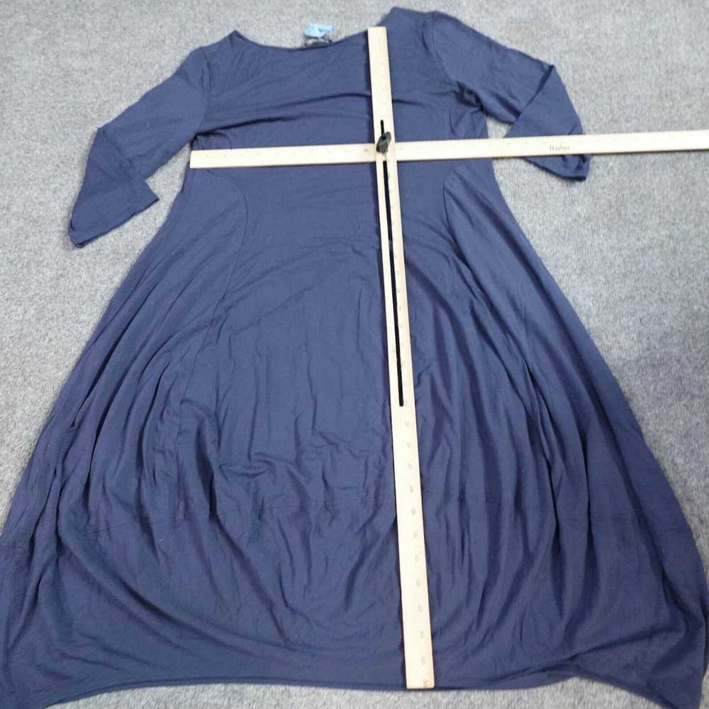 Eileen Fisher Eileen Fisher Womens Dress L Blue 3… - image 4