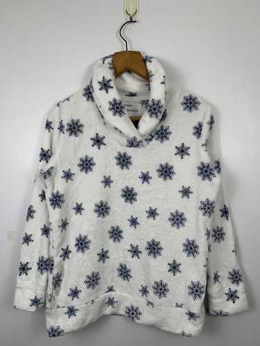 GU × Vintage GU JAPANESE BRAND Snowflake Sweater - image 1