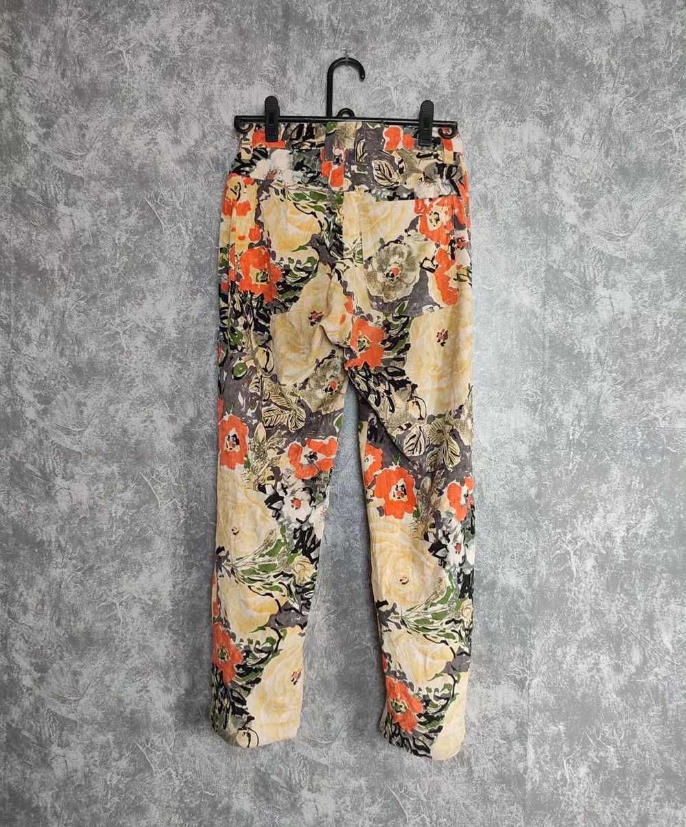 Issey Miyake Vintage Issey miyake floral pants - image 3