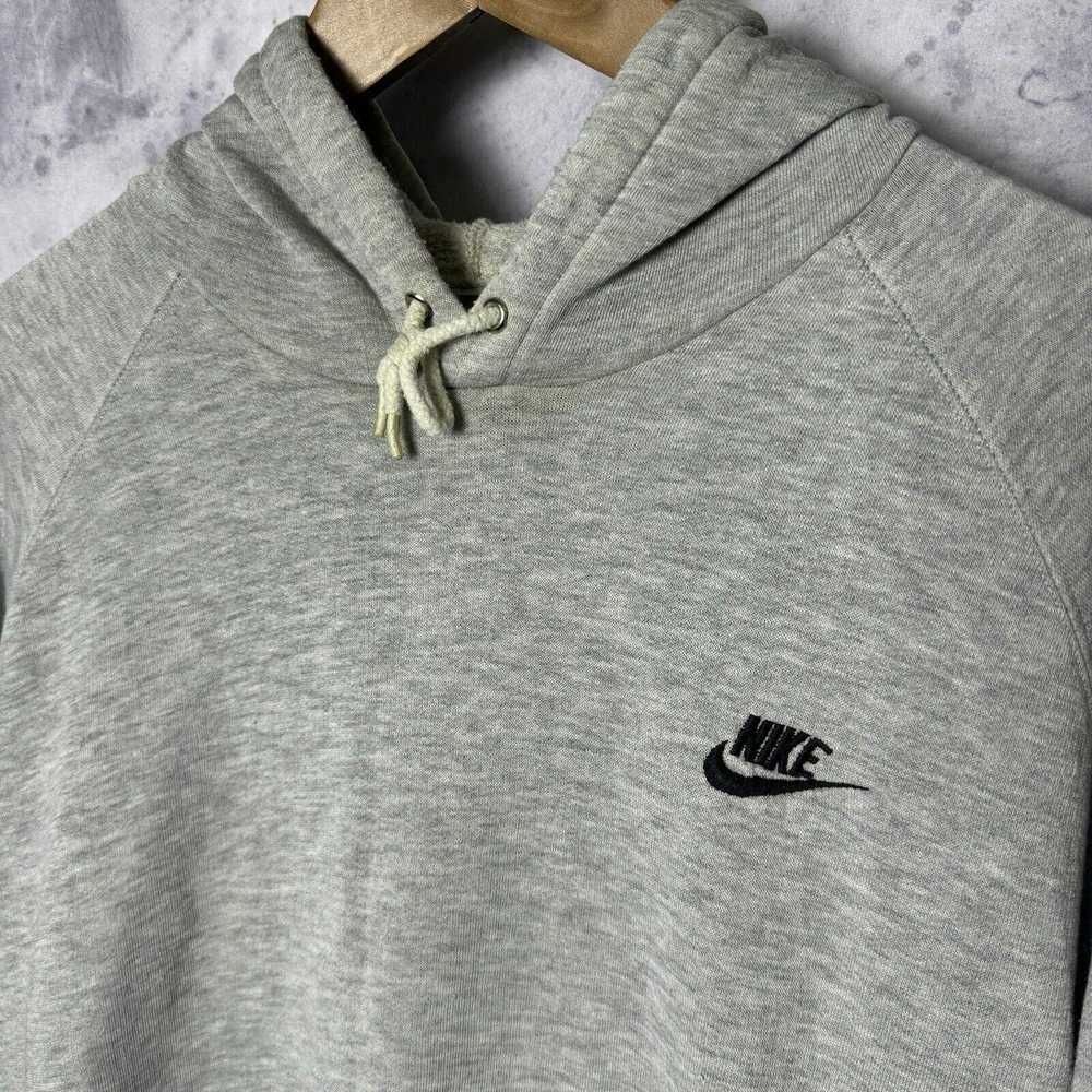 Nike × Vintage Vintage Nike Hoodie Embroidered Lo… - image 3