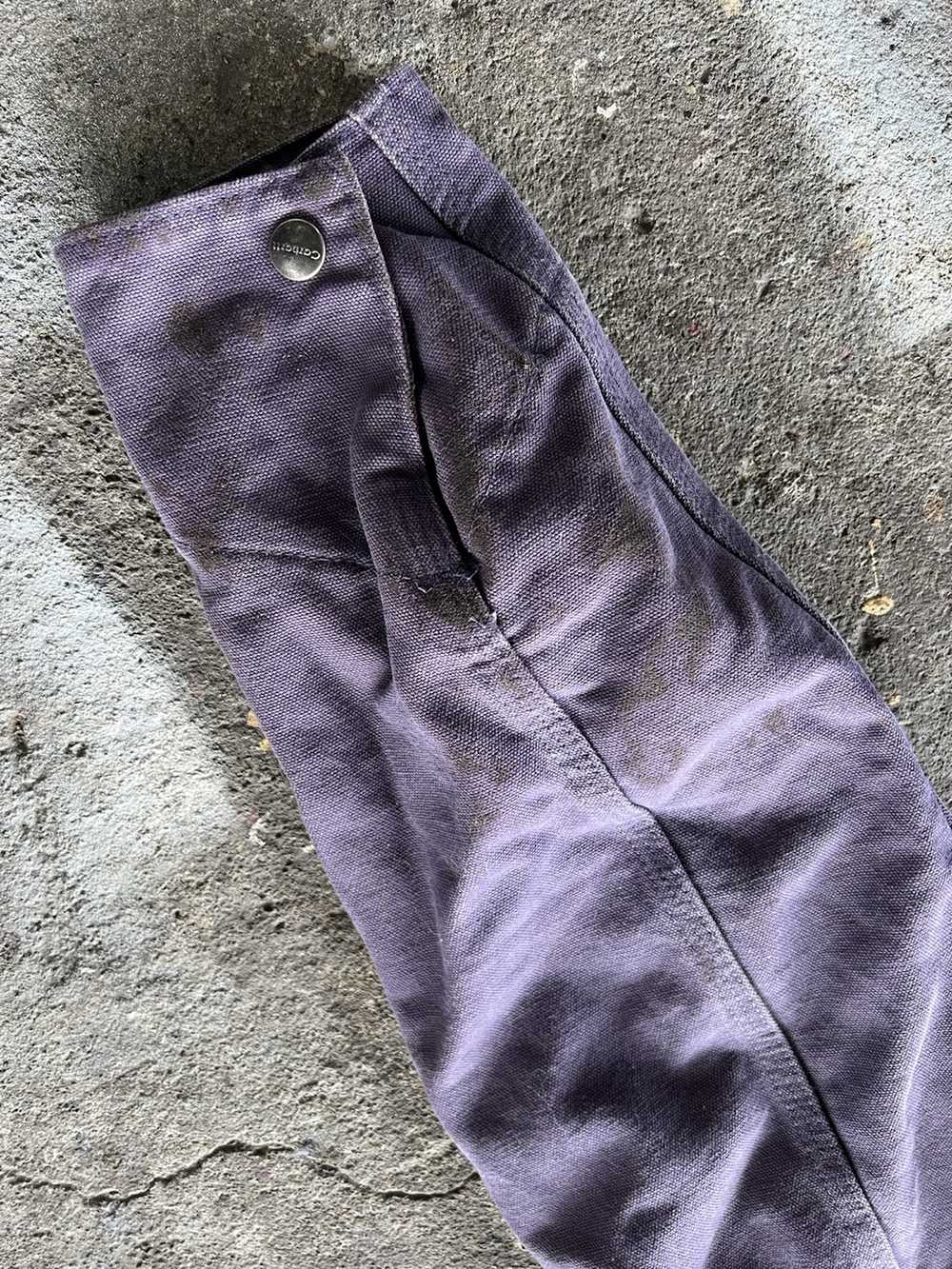 Carhartt × Vintage Vintage purple hooded Carhartt… - image 7