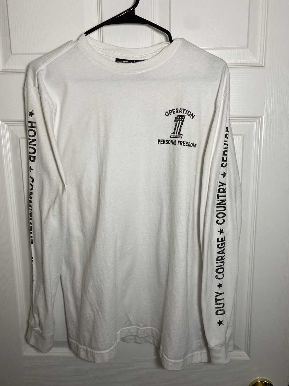 Harley Davidson White harley davidson long sleeve - Gem