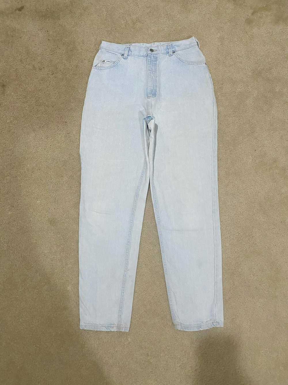Lee × Vintage Vintage Lightwash Lee Denim Jeans - image 1