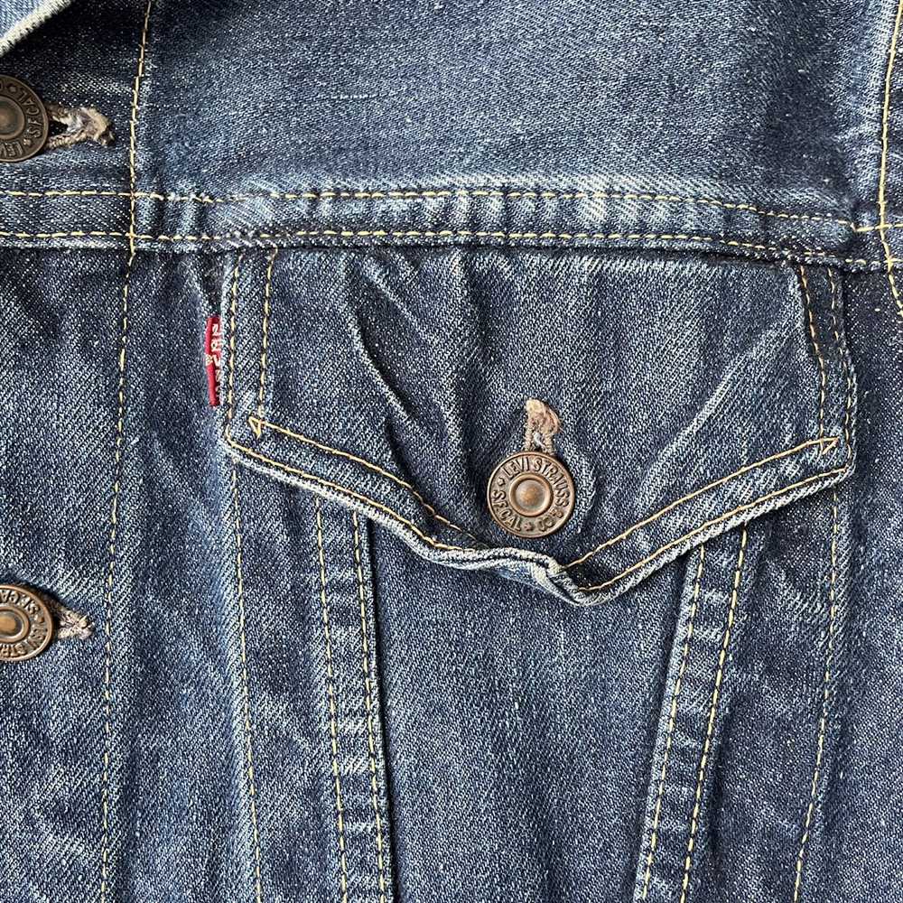 Made In Usa × Vintage VTG Levi's 557xx Denim Truc… - image 4