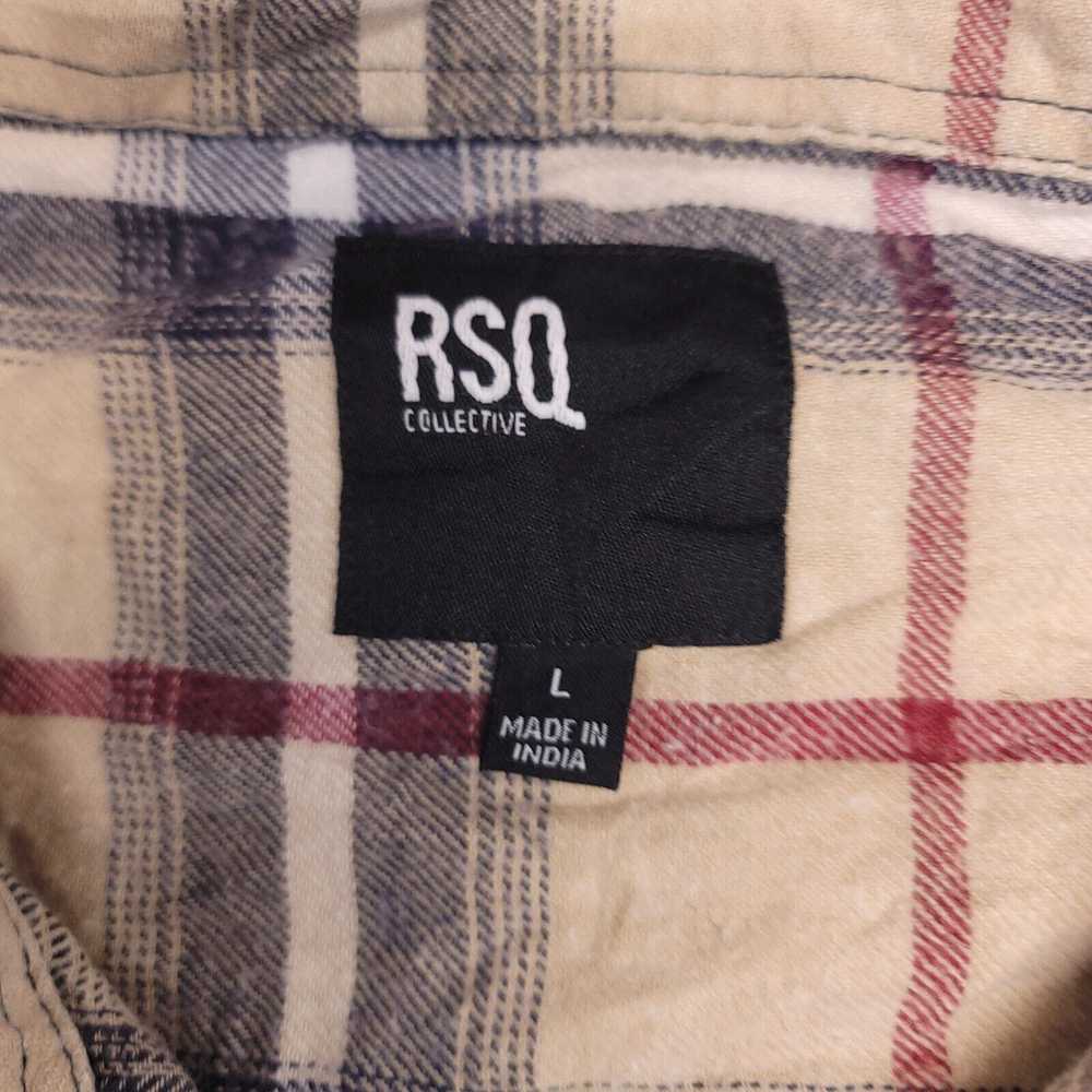 Rsq RSQ Collective Tartan Flannel Shirt Mens Size… - image 3