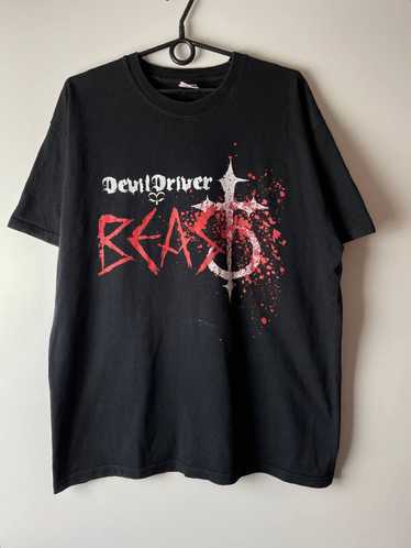 Vintage Devil Driver vintage t-shirts size XL - image 1