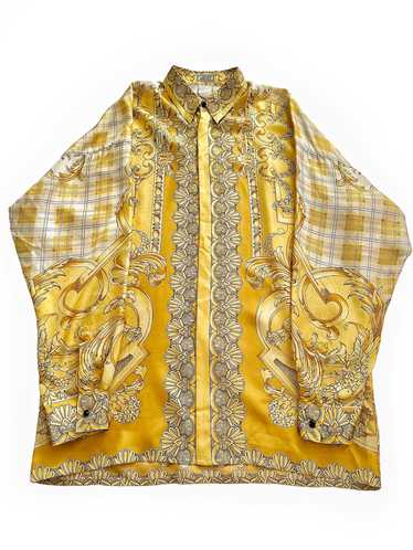 VERSACE CLASSIC V2 silk shirt Baroque and Greek Priestess size M