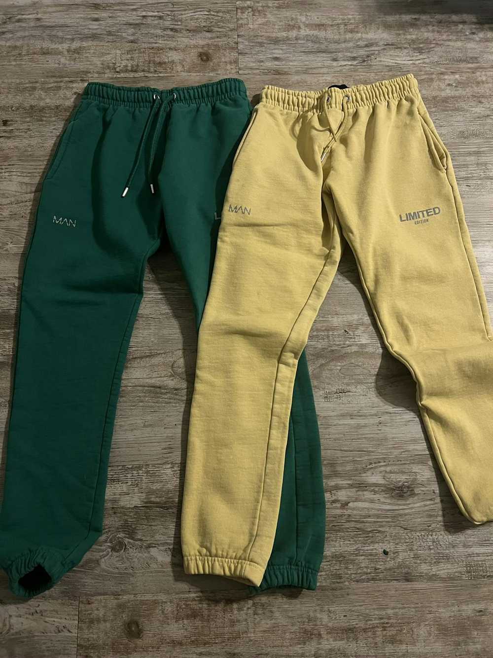 Streetwear Yellow & Green Sweats - image 1