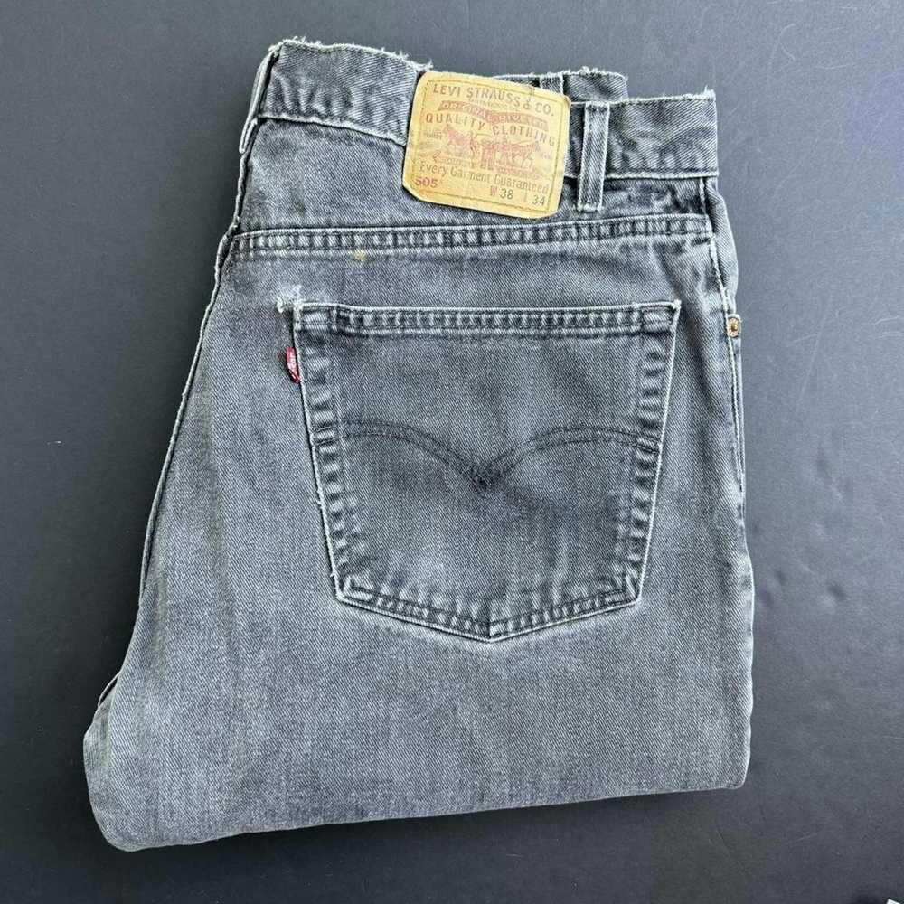 Levi's Black Faded 90s Y2k Levis - image 1