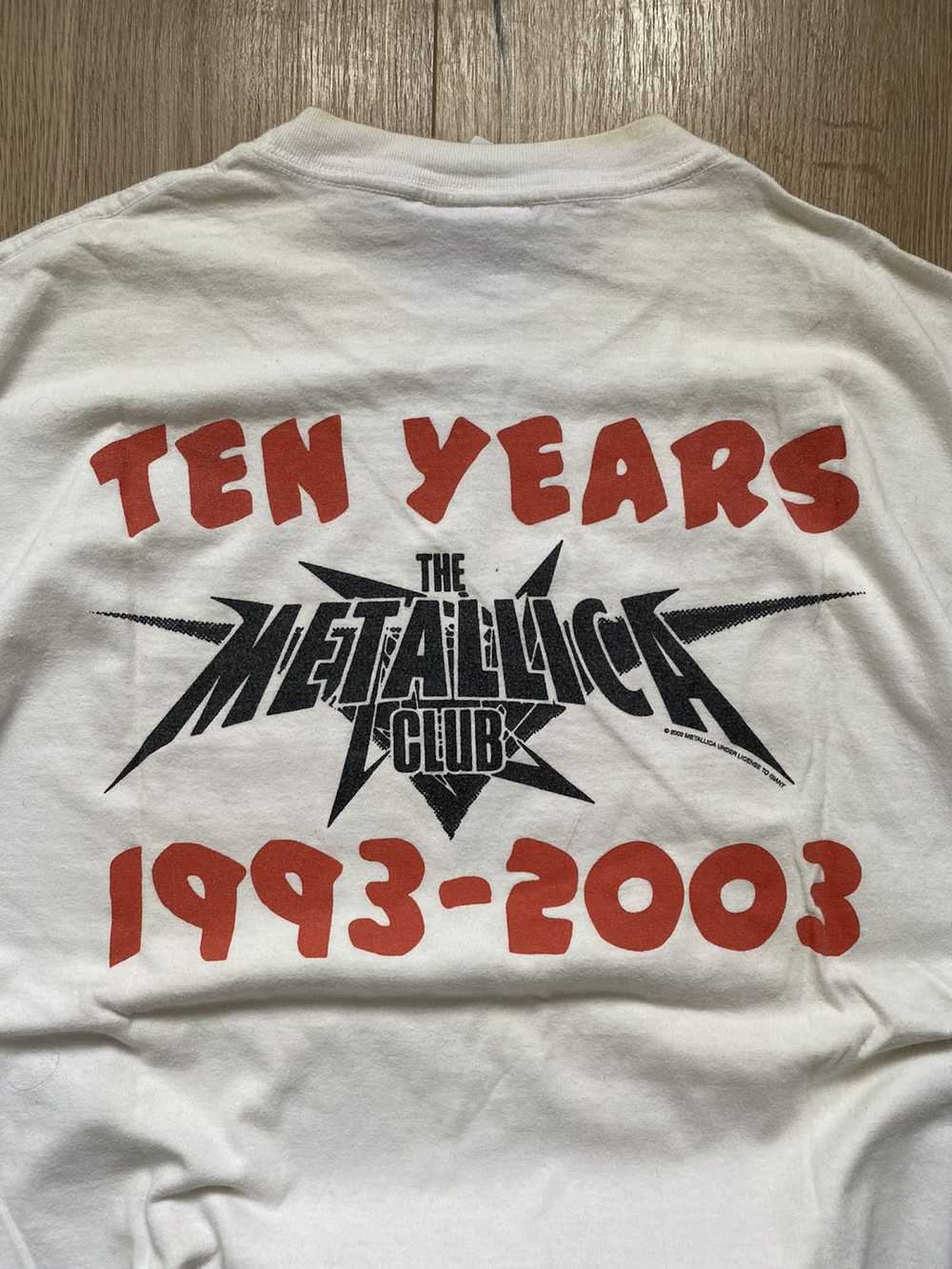 Band Tees × Metallica × Vintage Metallica 2003 Te… - image 12