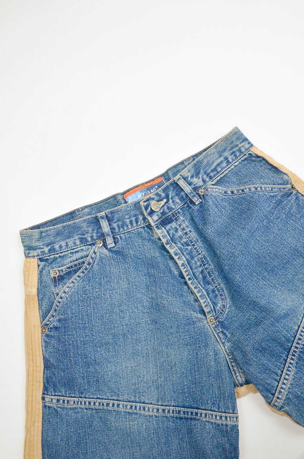 Jet Lag JET LAG Vintage Half Corduroy Jeans - image 3