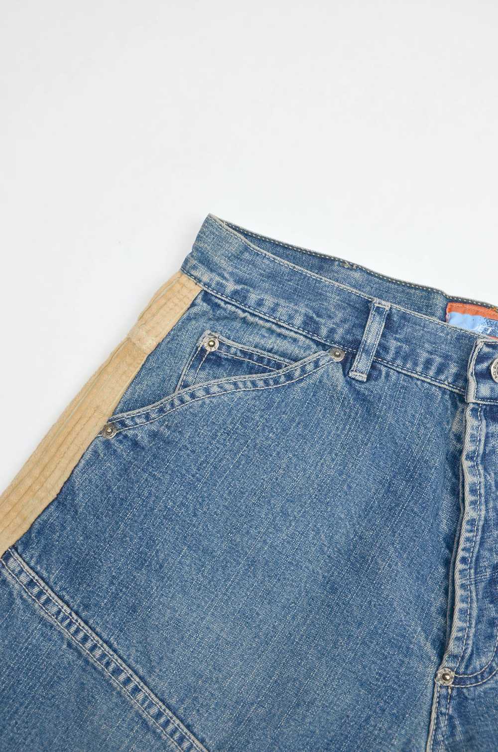 Jet Lag JET LAG Vintage Half Corduroy Jeans - image 4