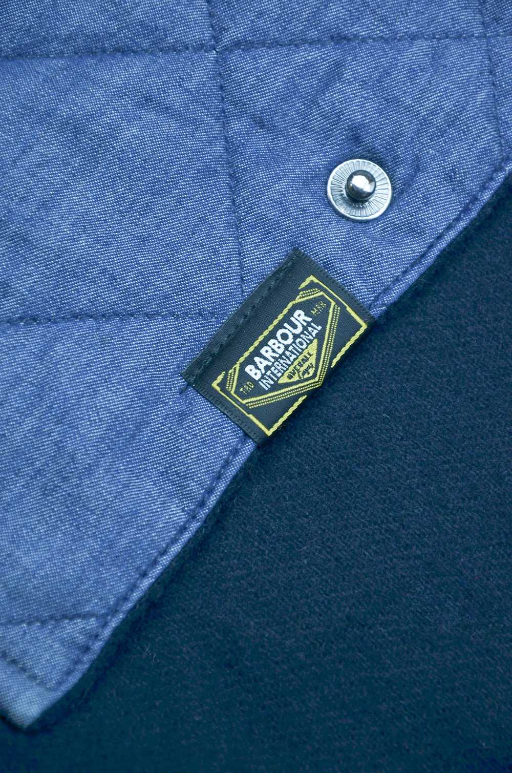 Barbour BARBOUR International Blue Quilted Jacket - image 10