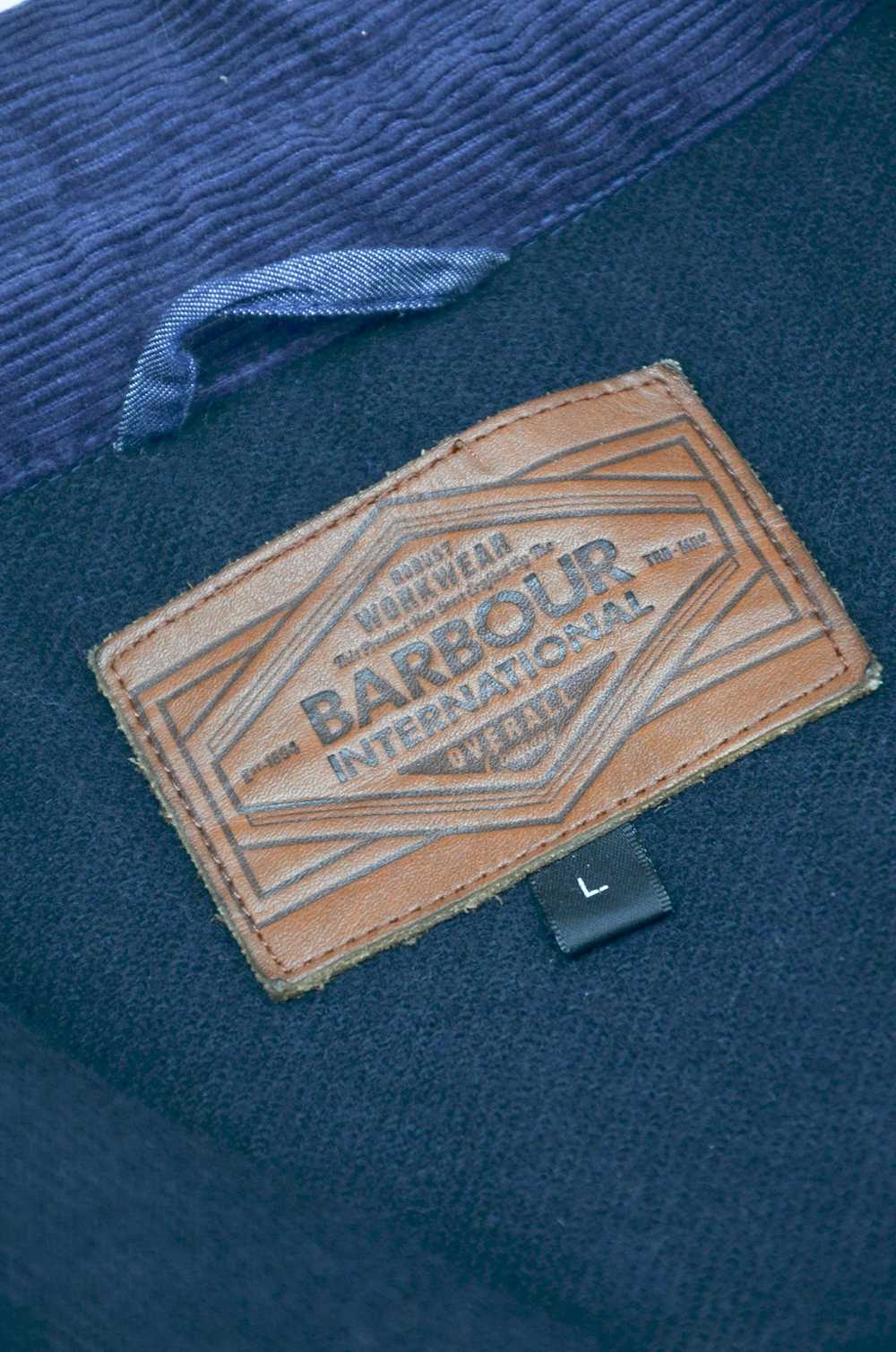 Barbour BARBOUR International Blue Quilted Jacket - image 9