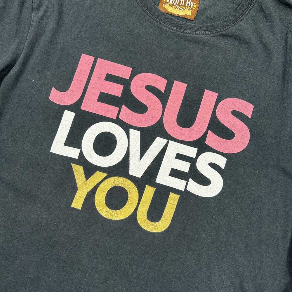 Art × Japanese Brand × Vintage Jesus love you vin… - image 6